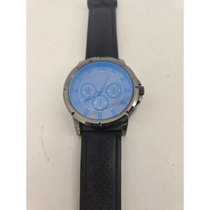 FMD Chronograph Watch Model FMDM0167 – Blue Face, Black Strap